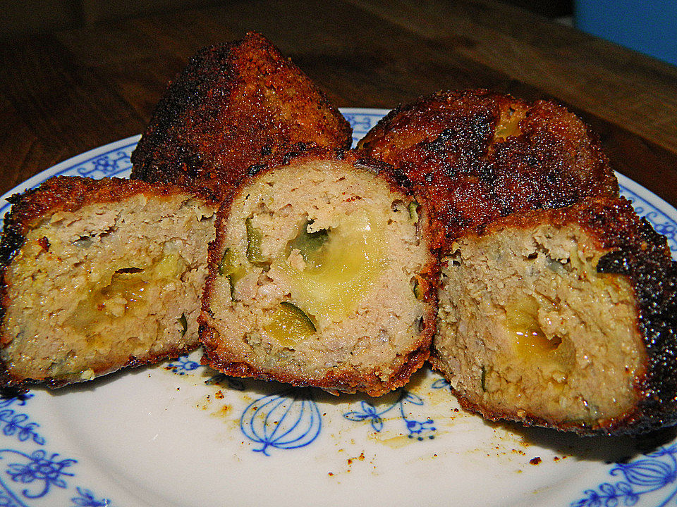 Frikadelle mit Zucchini| Chefkoch