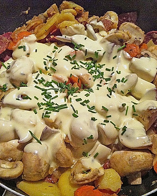 Kartoffel - Pilz - Pfanne