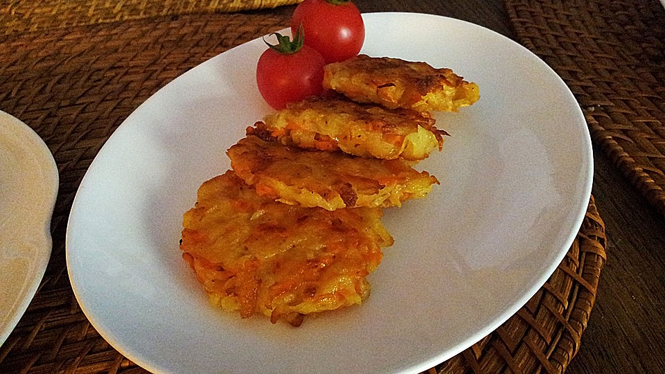 Kartoffel Karotten Rosti Von Ufaudie58 Chefkoch