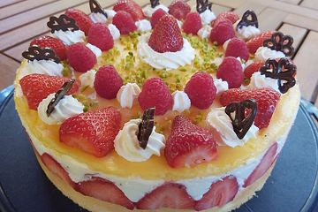 Erdbeer - Vanille - Kuchen