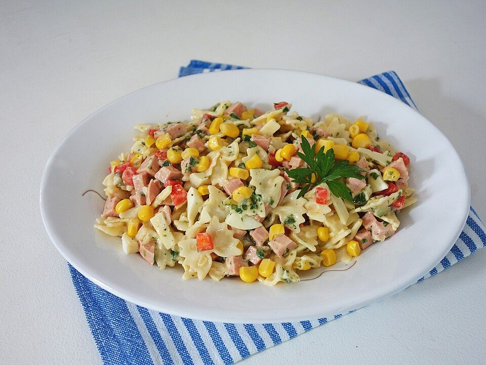 Nudelsalat mit Mais von Sivi| Chefkoch