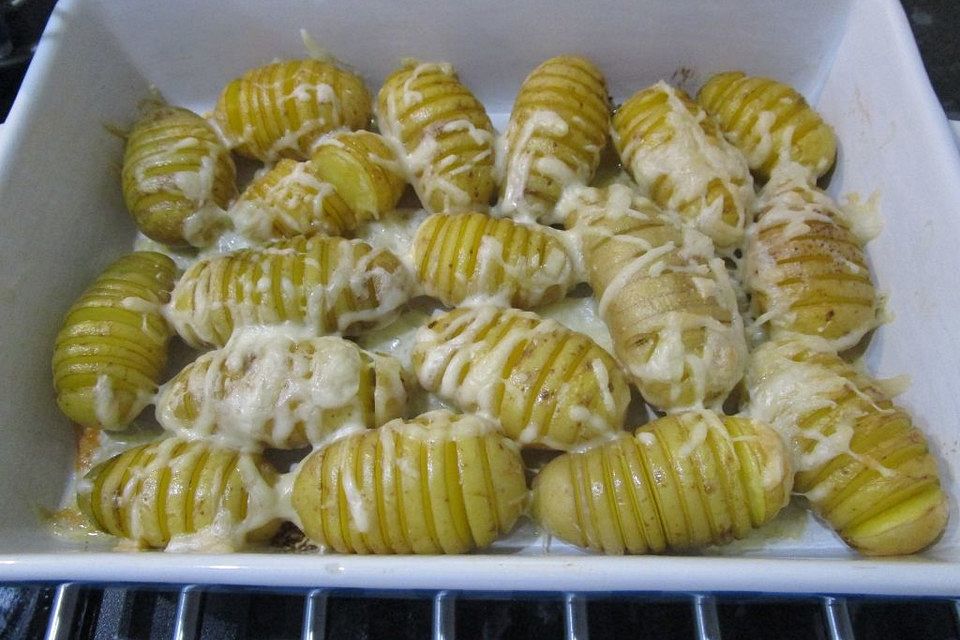 Hasselbackpotatis