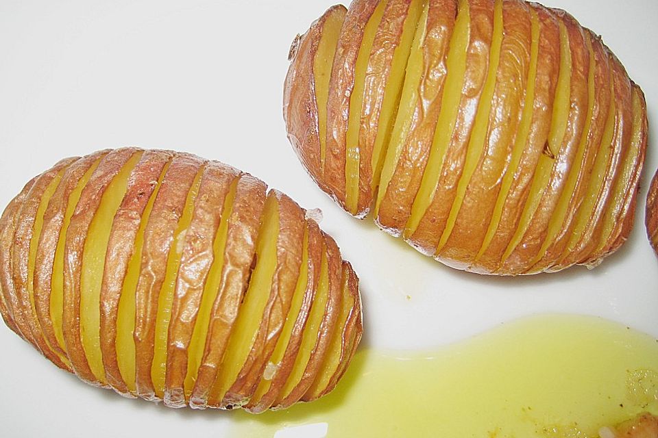 Hasselbackpotatis