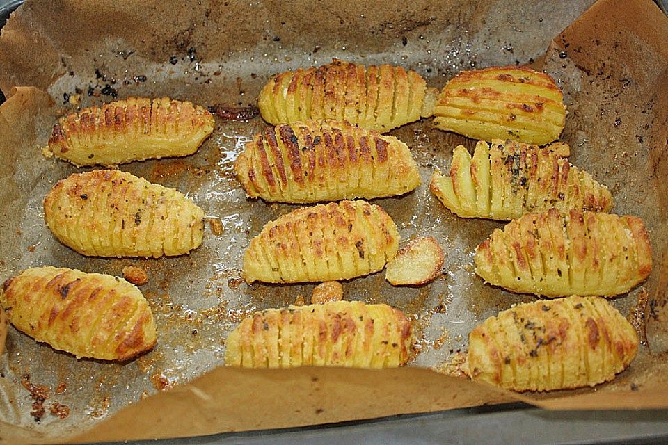 Hasselbackpotatis