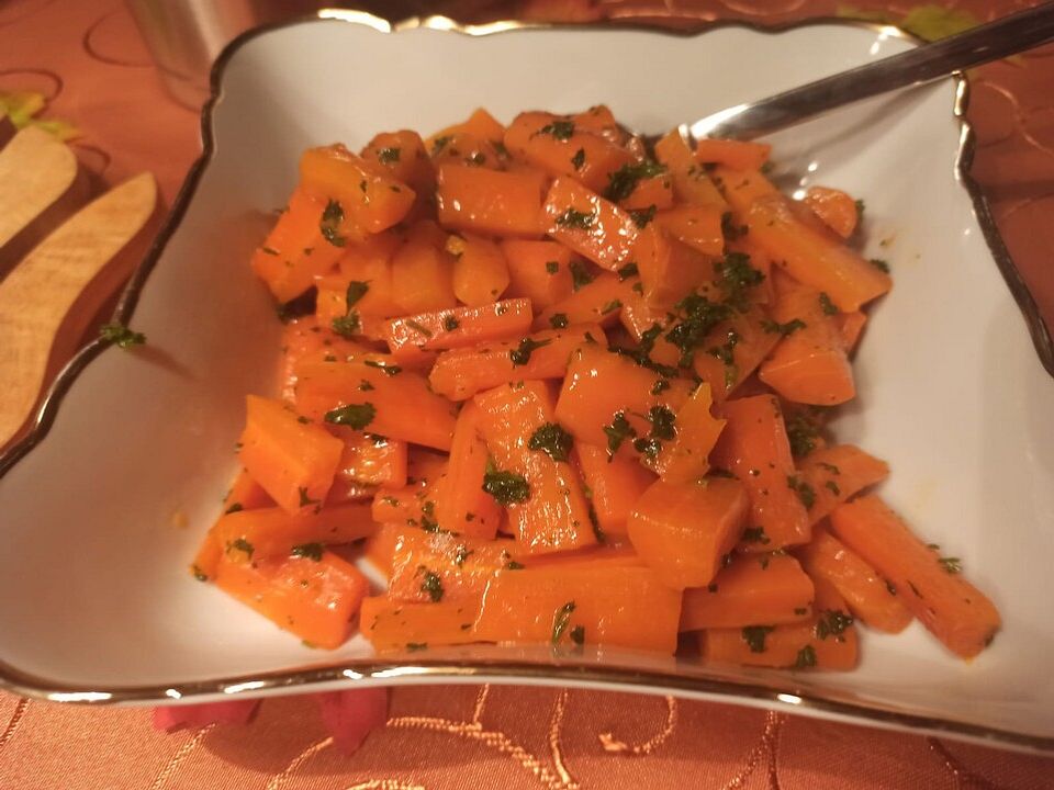 Glasierte Karotten mit Ahornsirup - Maple glazed Carrots von twinkle30 ...