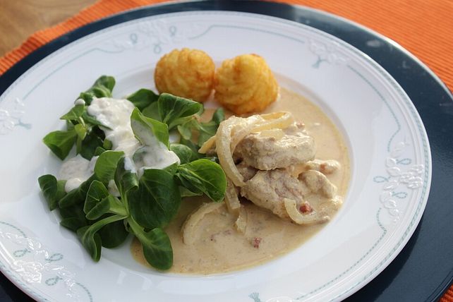 Schweinefilet In Curry Sahne So E Von Summersnow Chefkoch