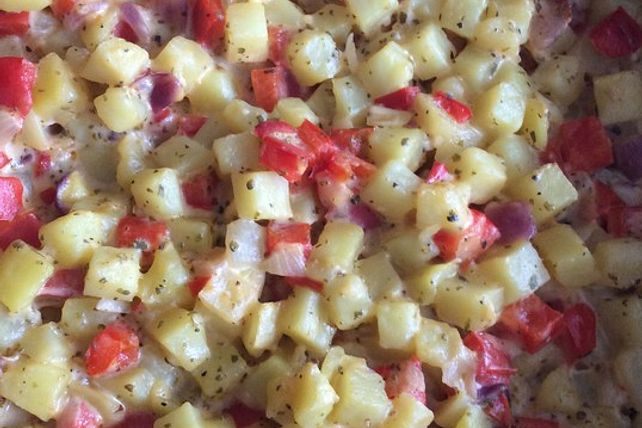 Kartoffelpfanne mit Paprika von Pebbbles| Chefkoch