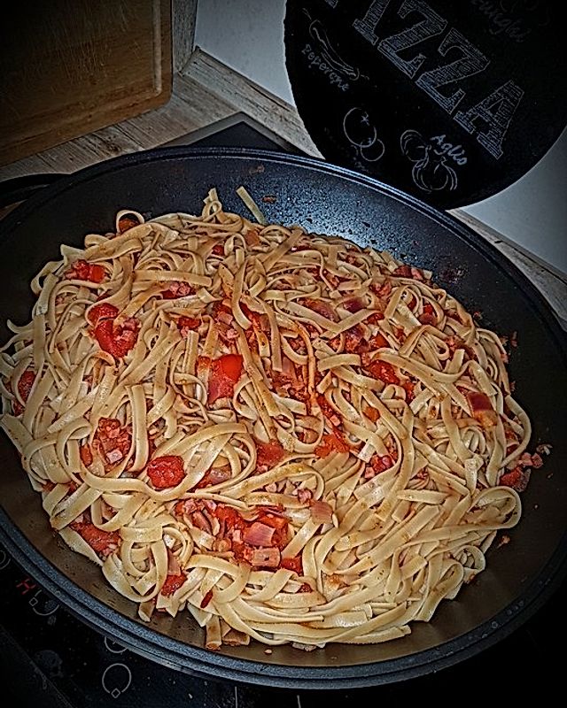 Spaghetti all` Amatriciana