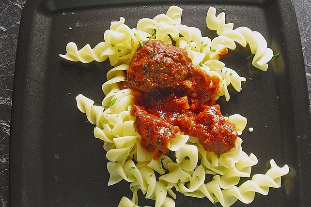 Spaghetti mit Fleischklößchen von _Kasa| Chefkoch