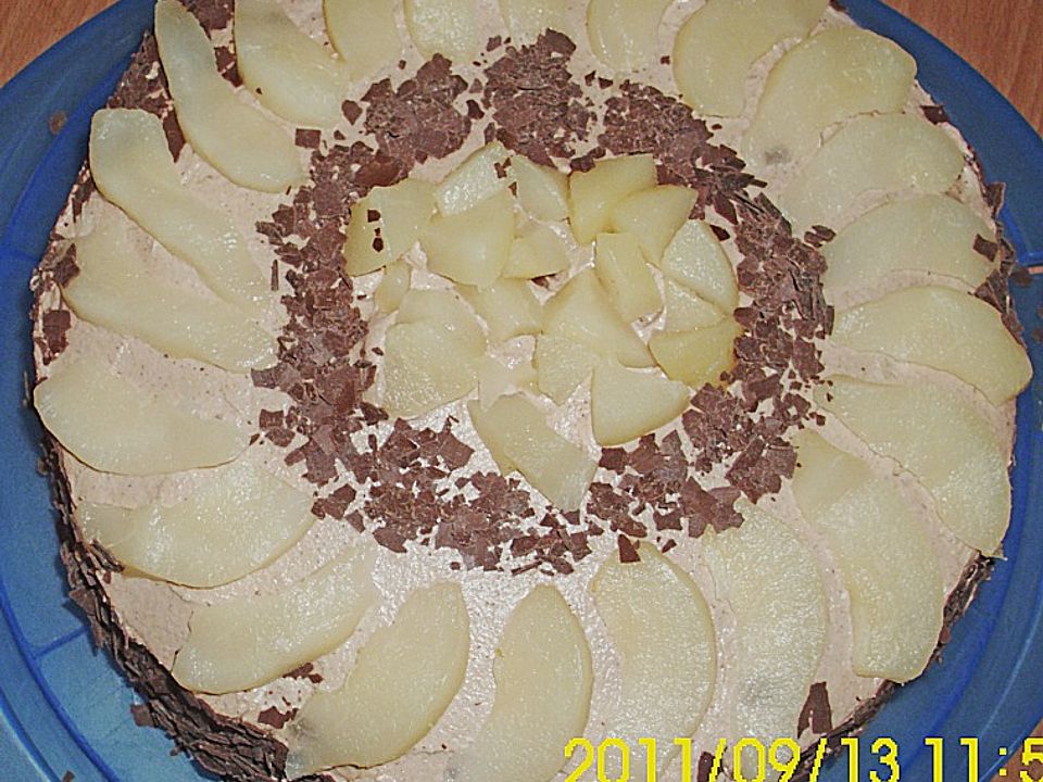 Schoko - Birnen - Torte von MoYapro| Chefkoch
