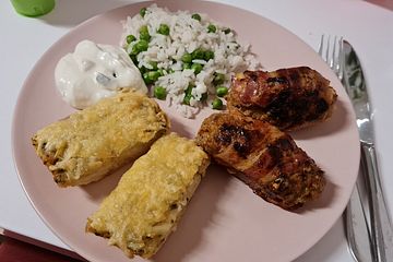 Cevapcici im Speckmantel