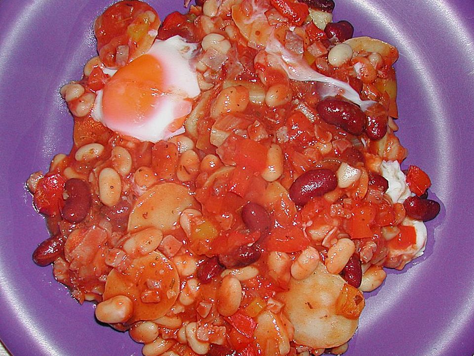 Katalanischer Auflauf mit Kartoffeln und Bohnen von *Koch-Liebie*| Chefkoch
