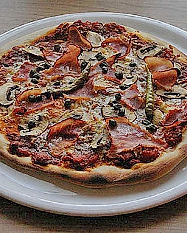 Allgemeine Zubereitung von Pizzateig und Pizza