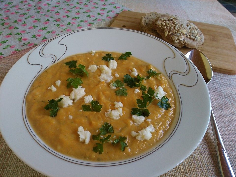 Süßkartoffel - Gorgonzola - Suppe von MyxinTM| Chefkoch