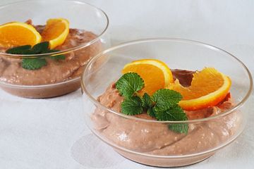 Schoko - Orangen - Dessert