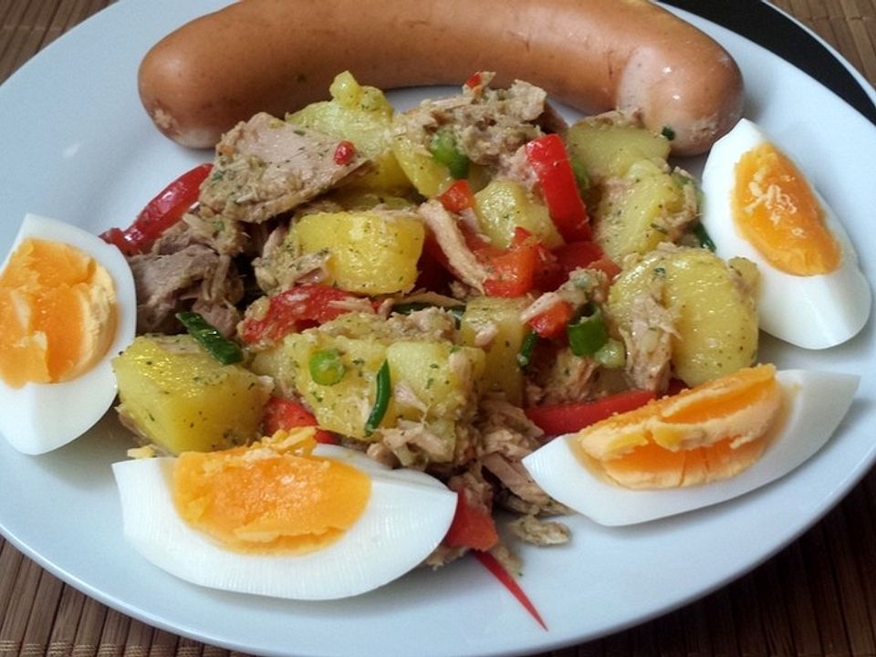 Kartoffelsalat mit Thunfisch von Heddu| Chefkoch