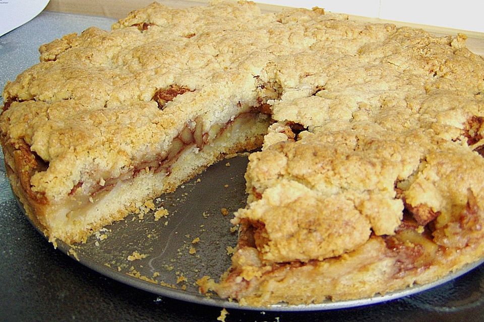 Apfel-Krümelkuchen à la Didi Apfel-Krümelkuchen à la Didi