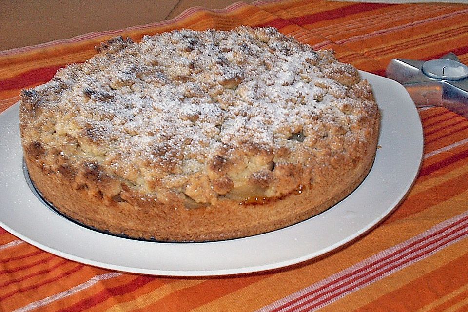 Apfel-Krümelkuchen à la Didi Apfel-Krümelkuchen à la Didi