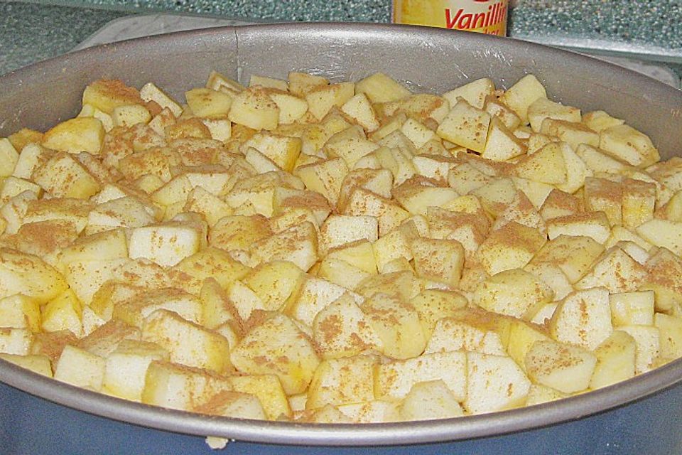 Apfel-Krümelkuchen à la Didi Apfel-Krümelkuchen à la Didi