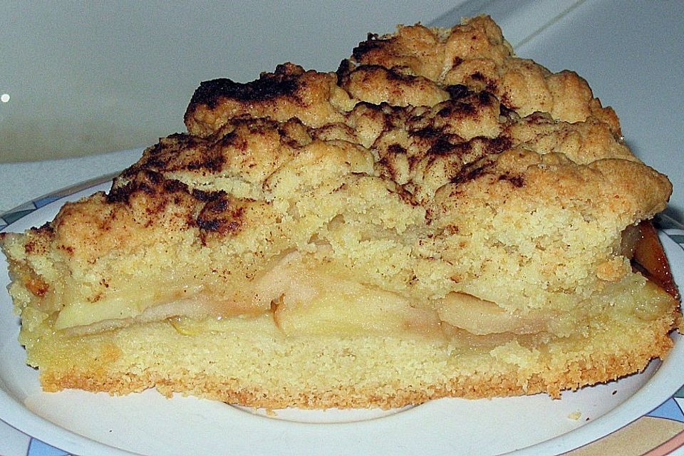 Apfel-Krümelkuchen à la Didi Apfel-Krümelkuchen à la Didi