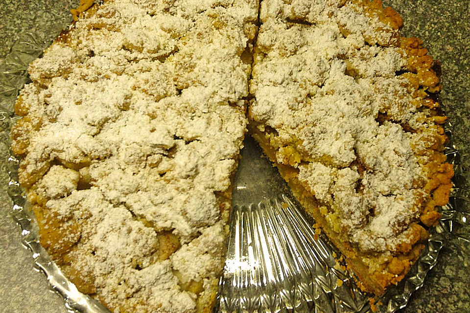 Apfel-Krümelkuchen à la Didi Apfel-Krümelkuchen à la Didi