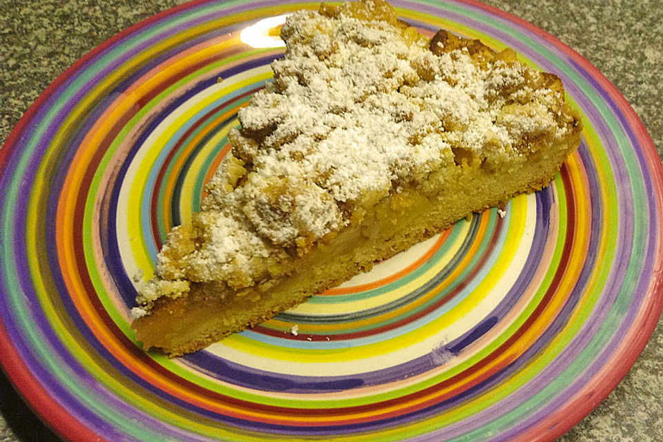 Apfel-Krümelkuchen à la Didi Apfel-Krümelkuchen à la Didi