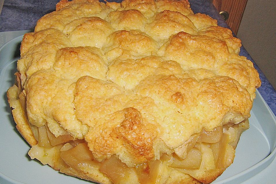 Apfel-Krümelkuchen à la Didi Apfel-Krümelkuchen à la Didi
