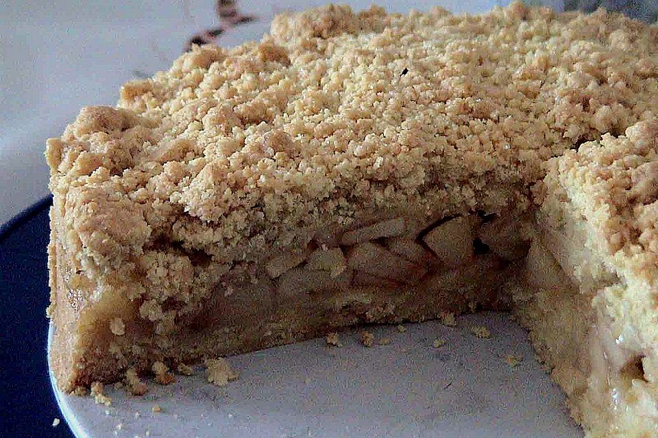 Apfel-Krümelkuchen à la Didi Apfel-Krümelkuchen à la Didi