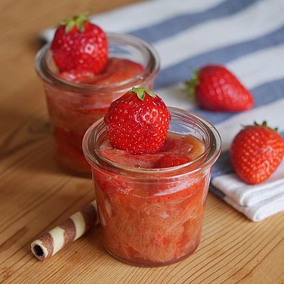 Eichkatzerlsイチゴ ルバーブ コンポート Recipe How To Make Calories Ingredients And Nutrition Foodcors Japan 日本