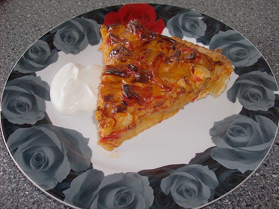 Paprika-Quiche nach Puszta-Art von die_krümel| Chefkoch