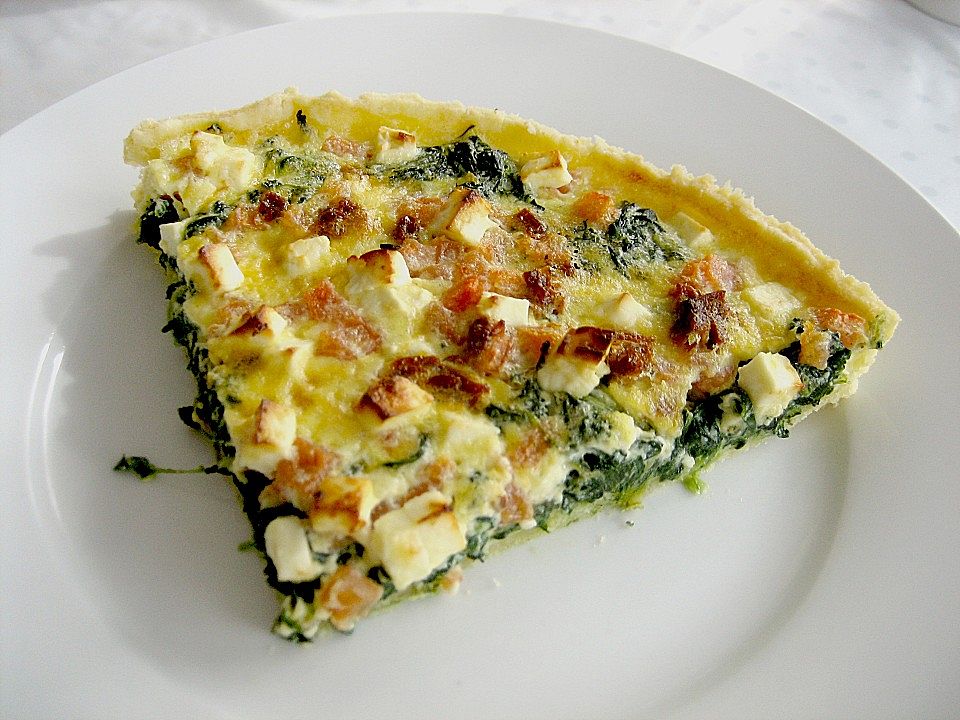Spinatquiche mit Feta und Tomaten von Bali-Bine| Chefkoch
