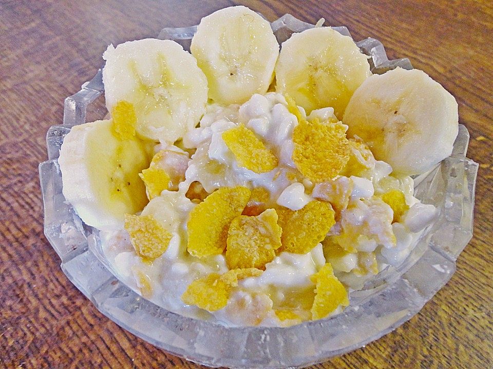 Knuspriger Vanille - Bananenquark von Anschesa| Chefkoch
