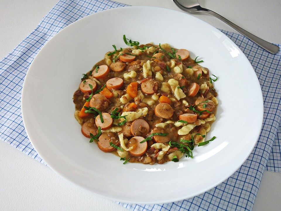 Linsen mit Spätzle von clondra| Chefkoch