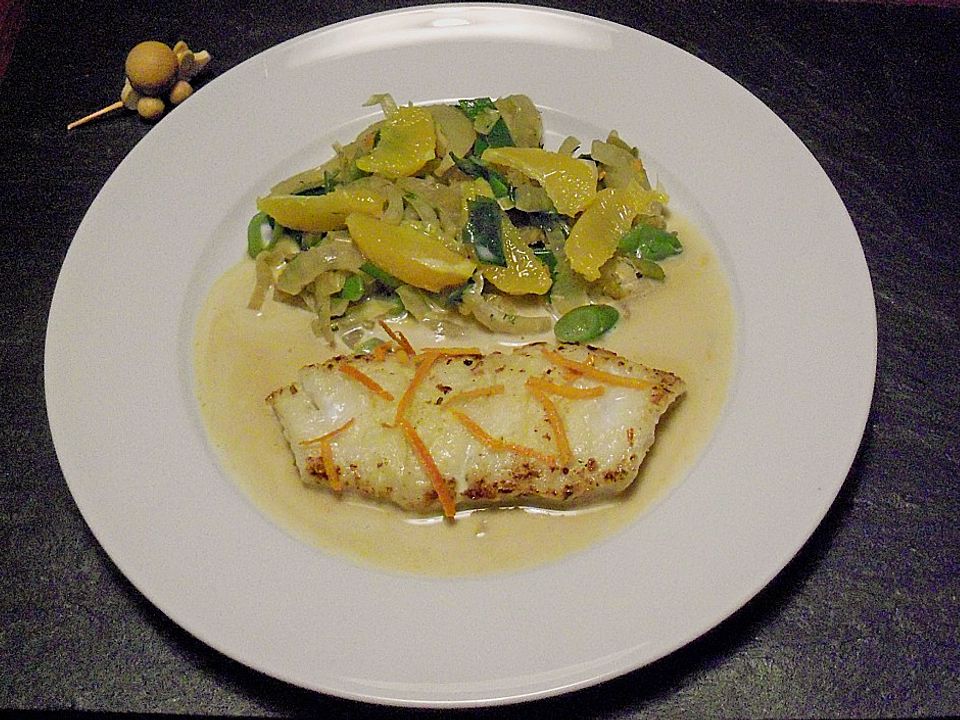 Fisch mit Lauch und Fenchel von Carnetin| Chefkoch