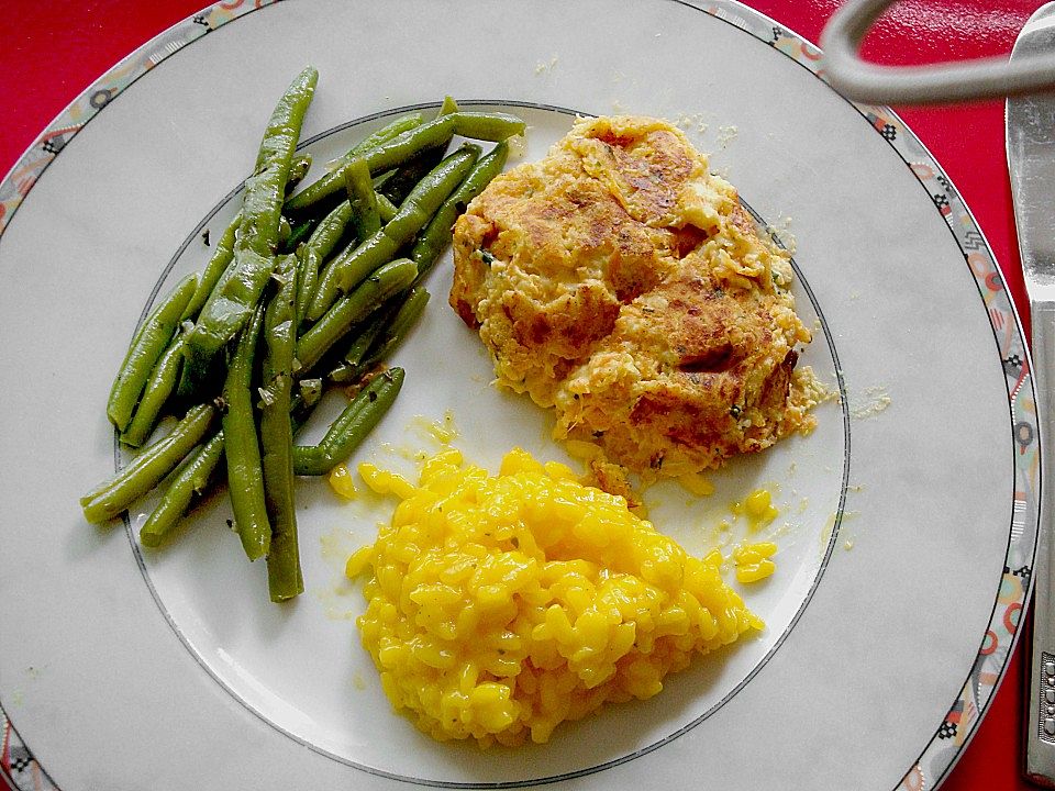 Quarksteaks an Karottensauce von mönggeli Chefkoch