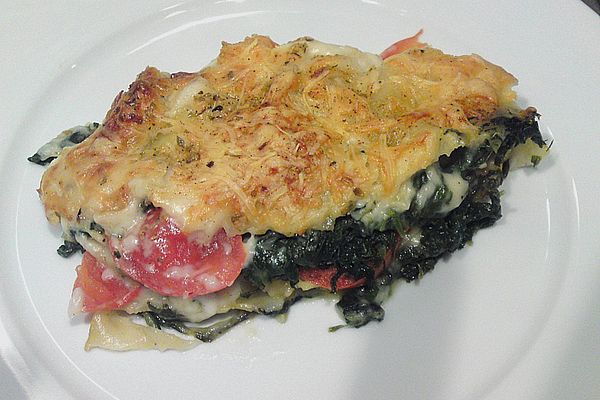 Tomaten-Spinat-Lasagne von bellagiora | Chefkoch