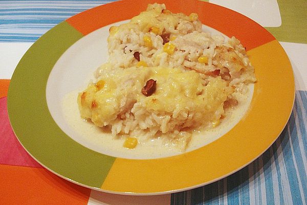 Reisauflauf mit Hähnchenfleisch von Supermaus | Chefkoch