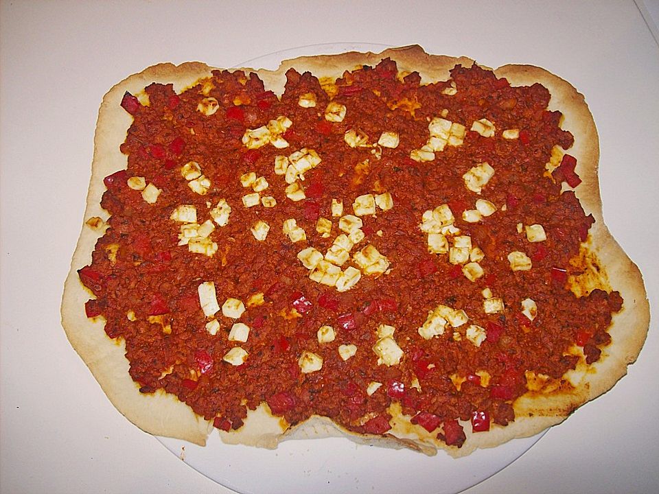 Lahmacun - türkische Pizza von demma| Chefkoch