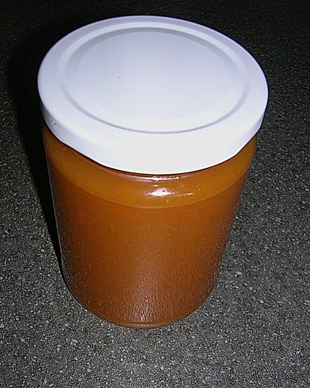 Möhren - Rhabarber - Marmelade