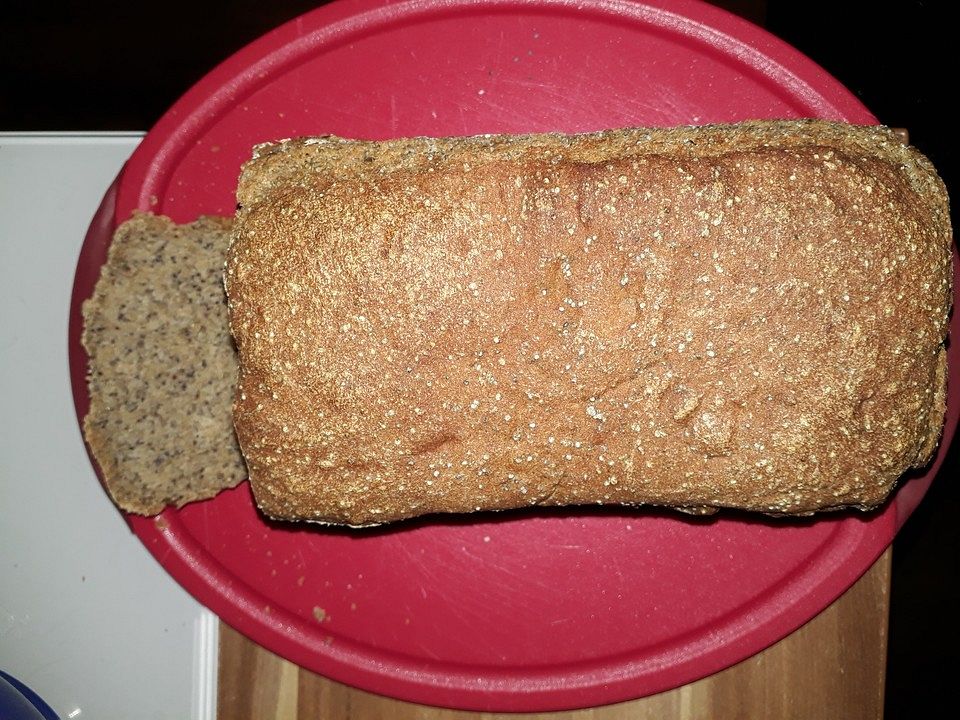 Vollkornbrot mit Mohn und Sesam von heartandsoul| Chefkoch