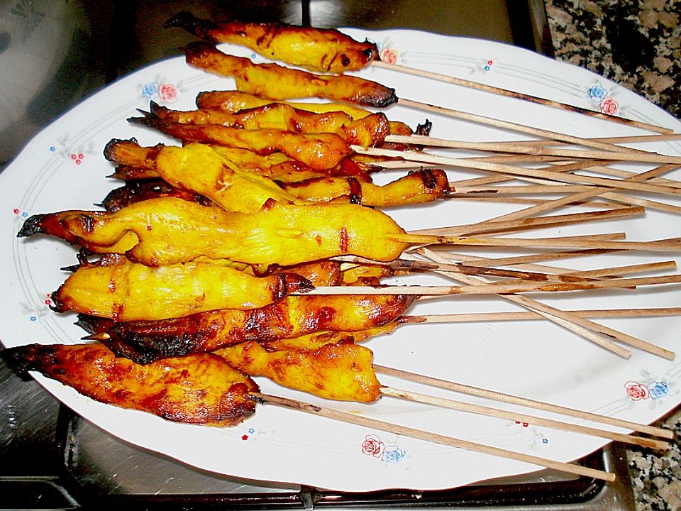 Fleischspießchen mit Erdnusssauce von Be-Kir | Chefkoch