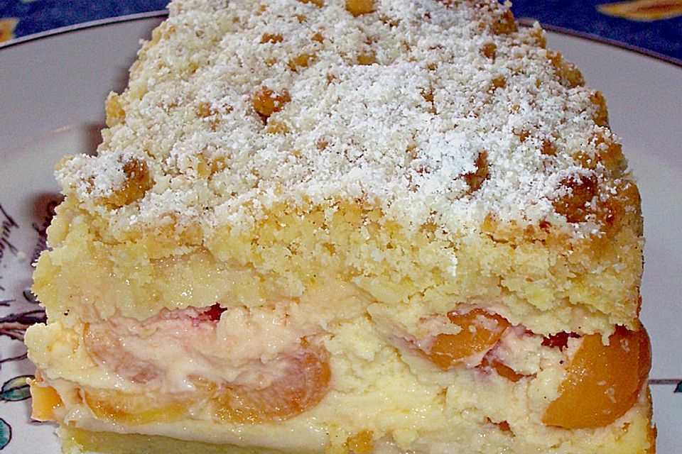 Käsestreuselkuchen