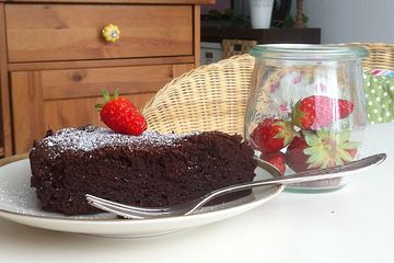 Französischer Schokoladenkuchen