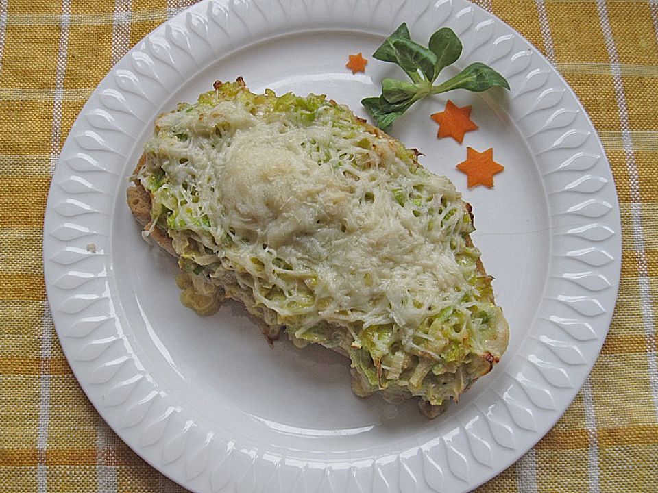 Lauch - Käse - Toast von Tryumph800| Chefkoch