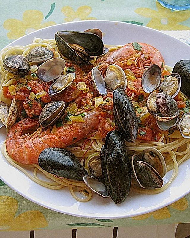 Spaghetti con Frutti di Mare
