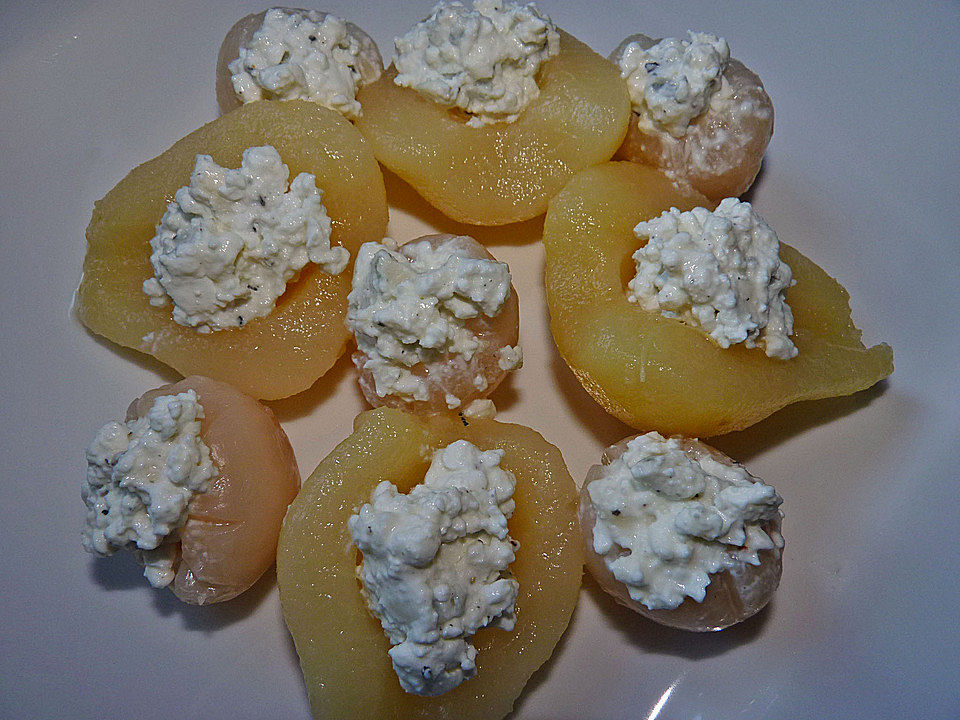 Birne mit Hüttenkäse und Gorgonzola von Cleo13| Chefkoch