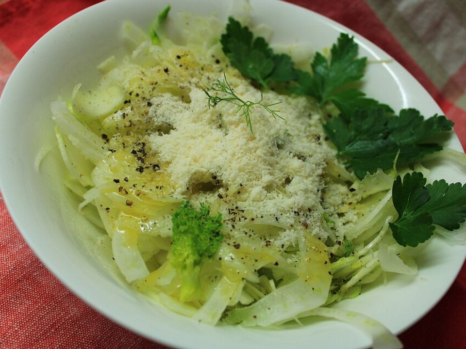 Fenchelsalat mit Parmesan von audrey| Chefkoch