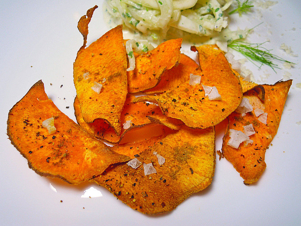 Süßkartoffel - Chips von giedi_primus | Chefkoch