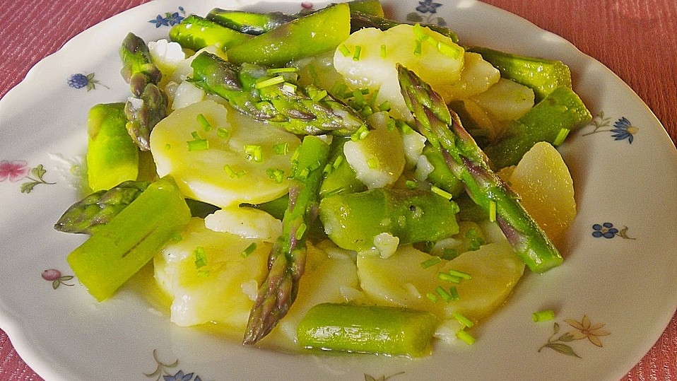 Spargel - Kartoffelsalat, sommerlich frisch von fine