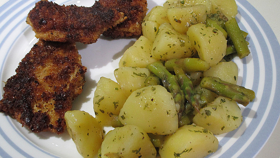 Spargel - Kartoffelsalat, sommerlich frisch von fine